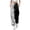 Dark Blue, variant on AYA Women's Casual Matching Color Solid Color Printed Two Pair Pants Leg Girdle Sports Sweatpants
