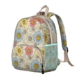 thumbnail image 4 of Wildflower Sunflower Backpack - Breathable Adjustable School Bag with Reinforced Stitching, 4 of 6