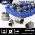 PLATINUMEDGE 13 Pieces Impact Bolt & Nut Remover Set, Stripped Bolt