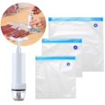 thumbnail image 4 of Portable Mini Handheld Vacuum Pump for Sealing Clothes and Food Bags,Mini Vacuum Pump Manual Portable Vacuum Sealer Pump for Bags Use In Clothes and Food,, 4 of 9
