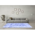 thumbnail image 3 of Ahgly Company Indoor Rectangle Abstract Blue Modern Area Rugs, 7' x 9', 3 of 4