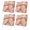 Orange, variant on Outdoor Patio Cushion Covers 2 Pack Sage Green Palm Leaf Patio Chair Cushion Covers with Ties and Zipper Waterproof Outdoor Seat Cushion Covers for Patio Furniture 24"x24"