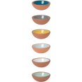 thumbnail image 1 of Now Designs Terracotta Pinch Bowls, Set of 6, Multicolor(5046001), 1 of 8