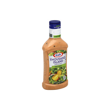 ( 2 Pack ) Kraft Thousand Island Fat Free Salad Dressing, 16 Fl Oz Bottle
