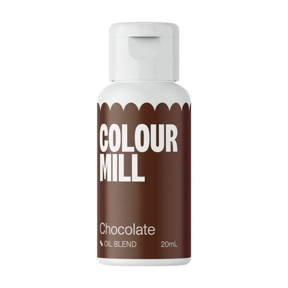 Colour Mill Oil-Based Food OKA4 Coloring, 20 Milliliters Chocolate