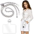 thumbnail image 1 of KOMI Phone Crossbody Chain CellPhone Lanyard,Universal Phone Chain Strap with Tether Patches Compatible with Most Phones, 1 of 5