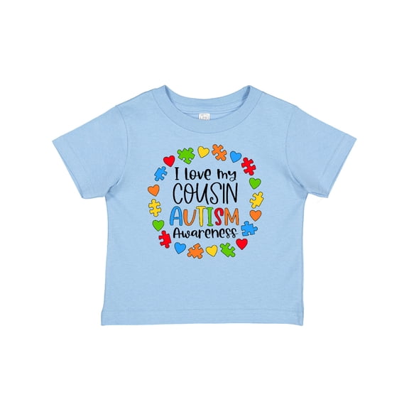 Inktastic I Love My Cousin Autism Awareness Boys or Girls Baby T-Shirt