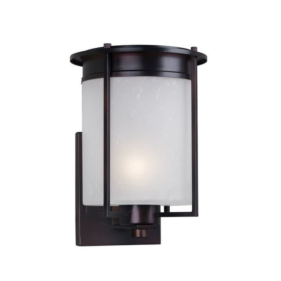 Forte Lighting 1146-01 1 Light 9-3/4" High Outdoor Wall Sconce - Bronze