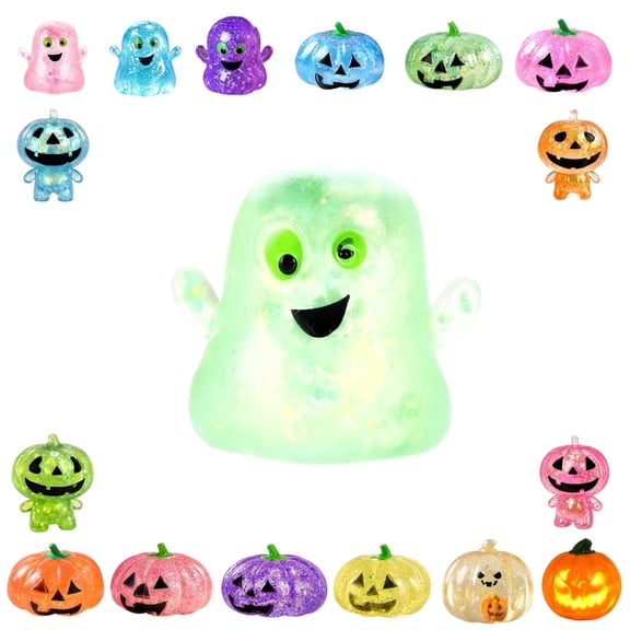 Halloween Ghost Squishy Desktop Sensory Ornament For Classroom Reward Halloween Party Favors And Holiday Gifts