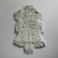 thumbnail image 1 of Light Gray Mongolian Lamb Fur Rug, 1 of 1