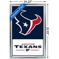 thumbnail image 3 of NFL Houston Texans - Logo 21 Wall Poster, 22.375" x 34", Framed, 3 of 3