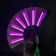 thumbnail image 3 of Abanico de mano plegable con luz LED para danza y espectáculos, ideal para festivales de música., 3 of 6