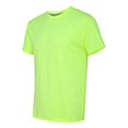 thumbnail image 3 of Hanes Adult X-Temp Unisex Performance T-Shirt, M, Neon Lemon Heather, 3 of 5