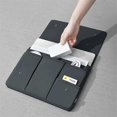 thumbnail image 1 of 16 inch Laptop Case Multi-Layer Nylon Waterproof Shockproof Notebook Sleeve Bag Black, 1 of 5
