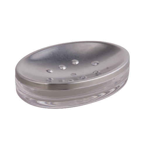 Jabonera Valencia de Acrílico Transparente Zense Zense BPO-0760D