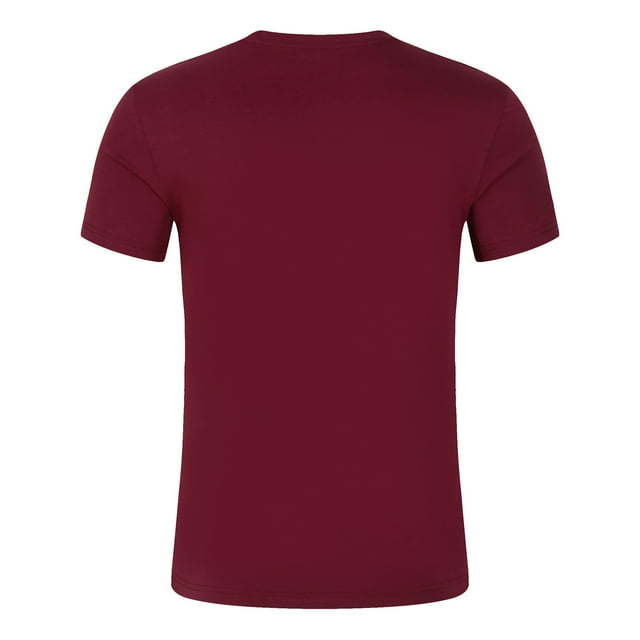 T-shirt d'Été pour Homme à Col Rond en Coton Mercerisé à Manches Courtes