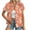 Multicolor, variant on CLOISE Button up Shirt Women Plus Size Hawaiian Short Sleeve Plus Size Tops Tunic Collared Casual Pullover Palm Frond Oversized Beach Wear Multicolor