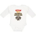 thumbnail image 3 of Inktastic Catahoula Leopard Dog Gift Boys or Girls Long Sleeve Baby Bodysuit, 3 of 5