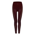 thumbnail image 2 of Gibobby Pantalones de Casuales Pantalones de yoga Leggings de mujer Pantalones de fitness deportivos de cintura alta Pantalones de yoga sin costuras(Rojo， M), 2 of 4