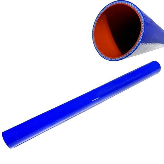 BST BSSP 3" ID Silicone Radiator Coolant Hose 3 Foot Stick for Peterbilt Freightliner Kenworth Air/Water Silicone Coolant Cooling Pipe