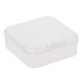 thumbnail image 3 of Small Transparent Plastic Storage Box Clear Square Multipurpose Display Case, 3 of 14