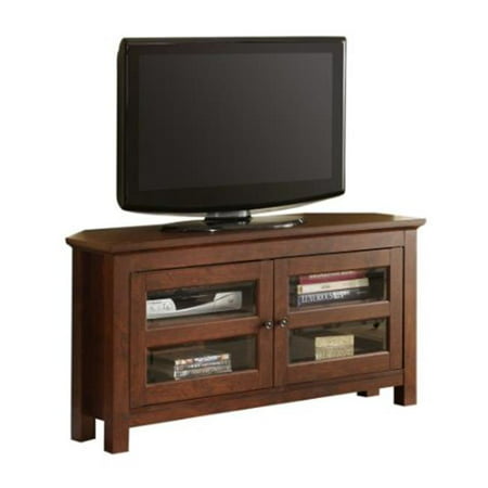 Walker Edison Furniture WQ44CCRES Espresso Wood TV Stand - 44