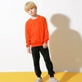 thumbnail image 4 of Ensemble de Vêtements Décontractés pour Enfants de 2 à 14 Ans, Pull d'Automne, Col Rond, 2 Pcs, 4 of 8