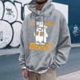 thumbnail image 2 of Glisme Halloween Hoodies For Men Ghost Print Long Sleeve Fall Season Tops Men Casual Sweatshirts Size L, 2 of 4