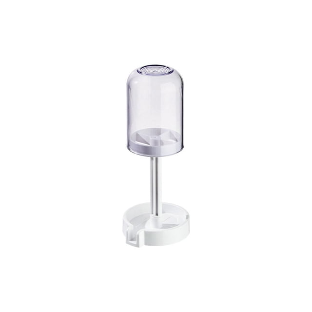 Triple Function Bathroom Organizer with Drainable Toothbrush Cup Holder and Toothpaste Storage Rack