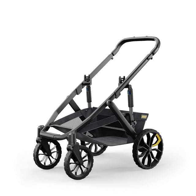 Estructura de cochecito Veer Switchback y Roll | Cochecito todoterreno de 4 ruedas para asiento Switchback | Se adapta a todos los principales asientos de seguridad para bebés (los adaptadores se vend