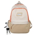 thumbnail image 7 of Schoolbag Women's New Junior High School Students' High Capacity Lightweight Backpack Ins Day Simple Trend Backpack Men, 7 of 7