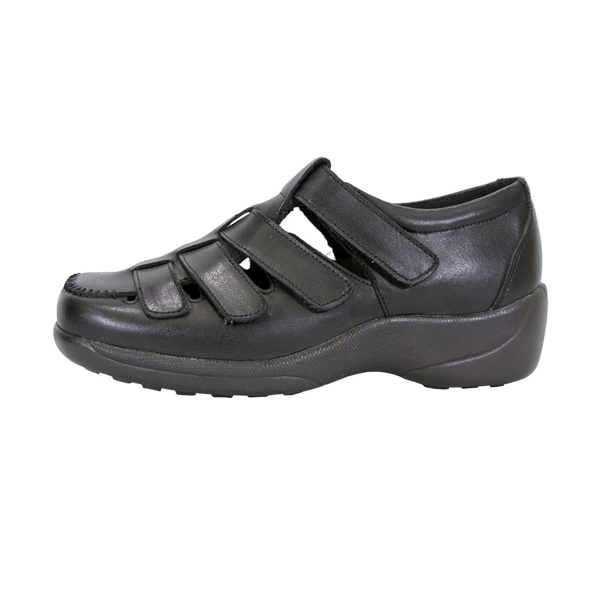 24 HOUR COMFORT Audrey Wide Width Comfort Shoes For Work and Casual Attire BLACK 5