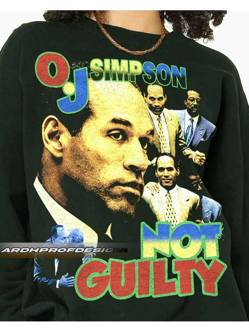 Limited Oj Simpson Not Guilty Vintage 90s Sweatshirt, Gift For