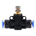 thumbnail image 4 of Control Fitting, Pneumatic Quick Air Valve Joint, Tube High  0-10 Bar Maximum Air Line For Water Hose Tube Pipe Air, Water, Vacuum, 4 of 8
