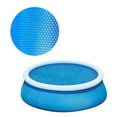 thumbnail image 3 of Solar Pool Cover Hot Tub Thermal Blanket Duty Floating Bubble Insulation Covers Swimming Pool Cover Film for Water Heating Can Be Cut for Inground Pools Hot Tubs SPA Insulating Solar Heating, 3 of 7