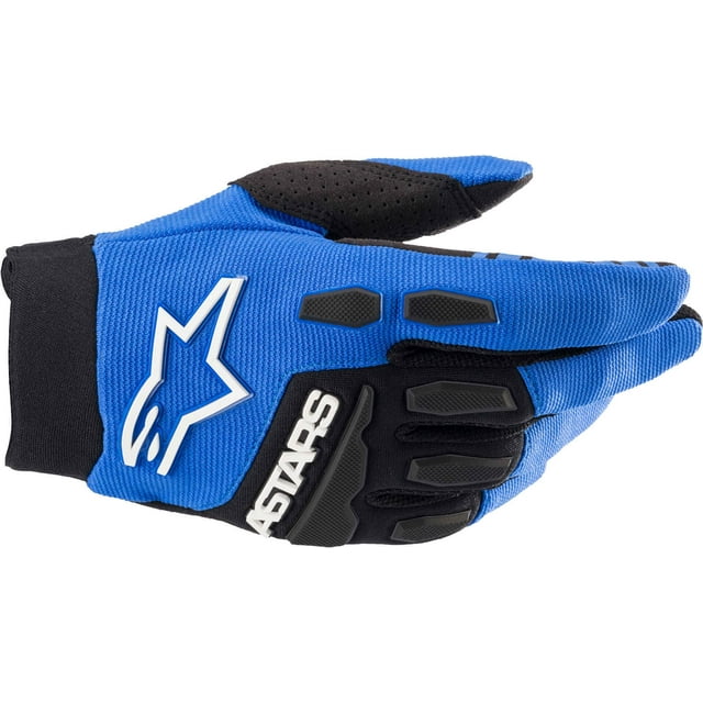Guantes Alpinestars Full Bore de gamuza sintética azul/negro