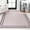 Light Purple/Dark Purple, variant on JONATHAN Y WASHABLE 8 x 10 Area Rug, Sloane 2-Stripe Border Washable - Blue/Navy, WSH125E-8