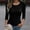 501_Black, variant on Womens Long Sleeve T Shirts Spring Summer Solid Stripe High Elastic Long Sleeve Slim Undershirt Tee Summer Tops