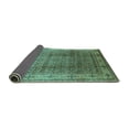 thumbnail image 2 of Ahgly Company Indoor Rectangle Oriental Turquoise Blue Industrial Area Rugs, 4' x 6', 2 of 4