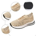 thumbnail image 5 of Women's Walking Running Shoes Vintage Crochet Knit Lace up Casual Fashion Sneakers Comfortable Work Shoes for Women, 5 of 7