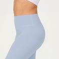 thumbnail image 6 of YITTY Active Women's Ultraluxe Kick Flare High Waist Legging, Athleisure, 4-Way-Stretch, Glacial Blue, 2X, 32", 6 of 7