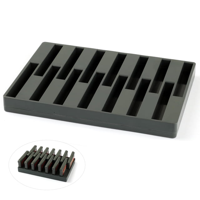 Soporte para Cartuchos de Juego KKOZESST de 14 Ranuras GBA 10 × 14,3 cm