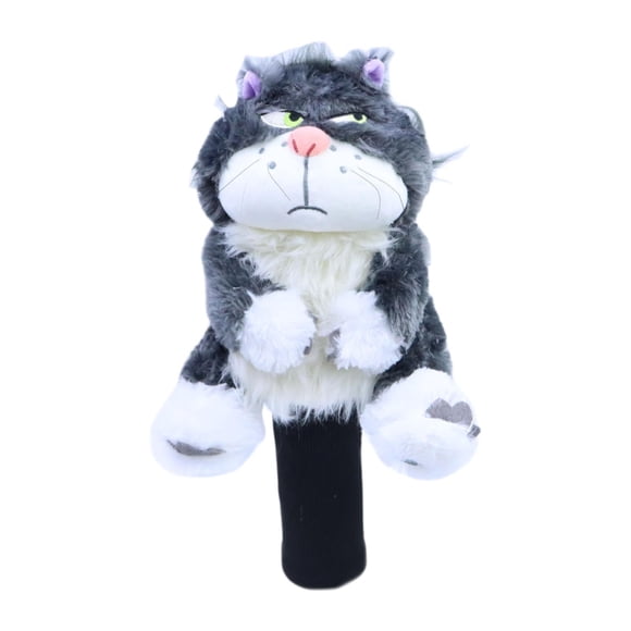 Funda de cabeza para Club de Golf, funda protectora de felpa para adultos, accesorios universales, equipo de golfista encantador, funda para cabeza de