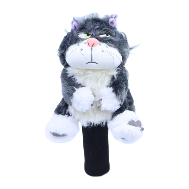 Funda de cabeza para Club de Golf, funda protectora de felpa para adultos, accesorios universales, equipo de golfista encantador, funda para cabeza de