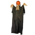 thumbnail image 4 of Halloween Hanging Animated Talking Pumpkin Haunted Prop 182cm, 4 of 9