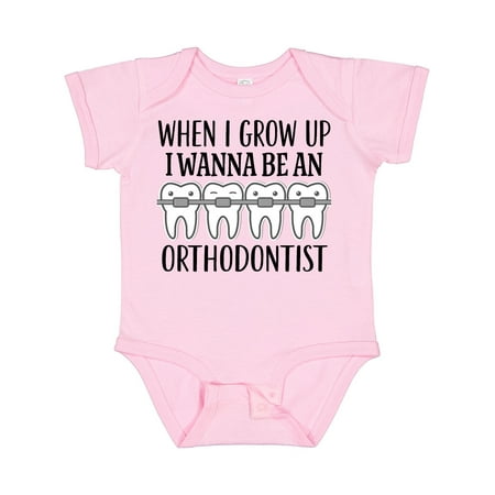 

Inktastic Future Orthodontist Dental Care Gift Gift Baby Boy or Baby Girl Bodysuit