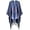 B-navy, variant on PIKADINGNIS Women Shawl Wraps Classic Poncho Thick Warm Open Front Travel Sweaters Cape Large Wavy Blanket Scarf