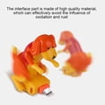 thumbnail image 2 of Dog Humping Phone Charger, Smartphone Funny USB Cable,Dog Toy Smartphone USB Cable Chargers,for Type-C Various Models Phones(Orange,Cute Style), 2 of 6