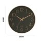 thumbnail image 2 of Reloj de pared silencioso, reloj digital tridimensional simple., 2 of 5