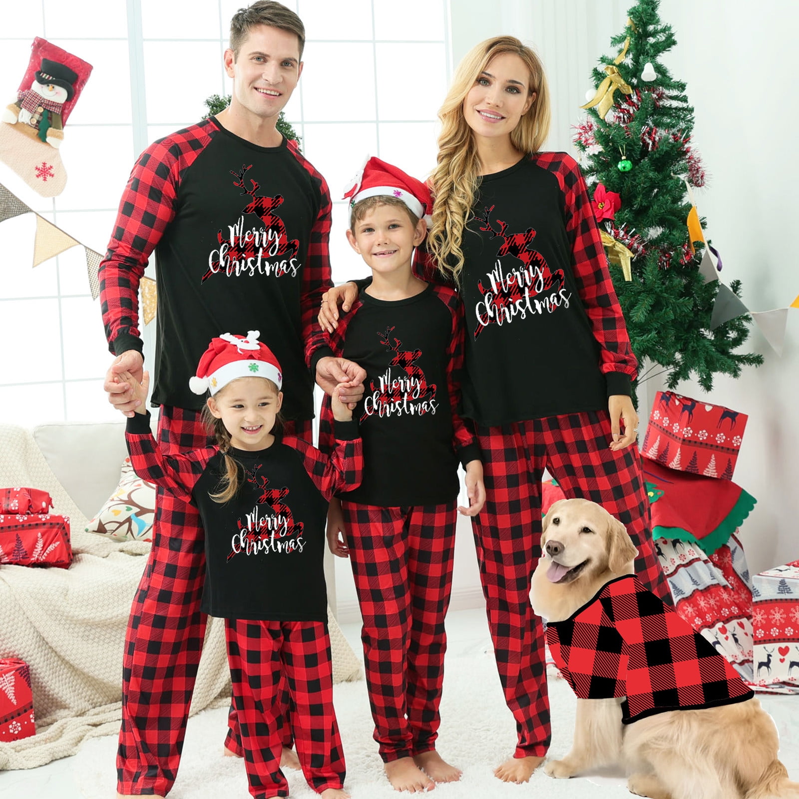 Pijamas Femme Coton Geagodelia Ensemble Pyjama Noël Famille Assorti Christmas Vêtement De Nuit Père Mère Enfant Bébé Tenue De Nuit D´Automne Et Hiver Papa Maman Fils Fille Imprimé Joyeux Noël Elk (Tout-Petit Pijamas Femme Coton Geagodelia Ensemble Pyjama Noël Famille Assorti Christmas Vêtement De Nuit Père Mère Enfant Bébé Tenue De Nuit D´Automne Et Hiver Papa Maman Fils Fille Imprimé Joyeux Noël Elk (Tout-Petit